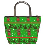 Reindeer pattern Bucket Bags Back