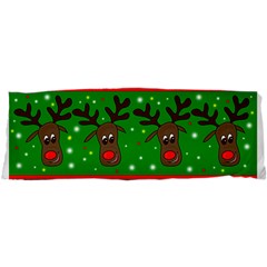 Reindeer Pattern Samsung Galaxy Nexus S I9020 Hardshell Case by Valentinaart