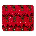 Reindeer Xmas pattern Large Mousepads Front