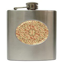 Geometric Bold Cubism Pattern Hip Flask (6 Oz) by dflcprints