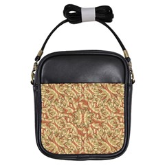 Geometric Bold Cubism Pattern Girls Sling Bags by dflcprints