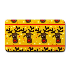 Christmas reindeer pattern Medium Bar Mats