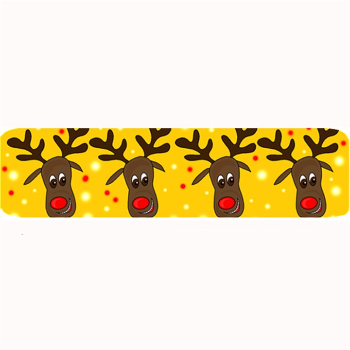 Christmas reindeer pattern Large Bar Mats