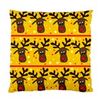 Christmas reindeer pattern Standard Cushion Case (Two Sides) Front