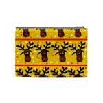 Christmas reindeer pattern Cosmetic Bag (Medium)  Back