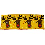 Christmas reindeer pattern Body Pillow Case Dakimakura (Two Sides) Back