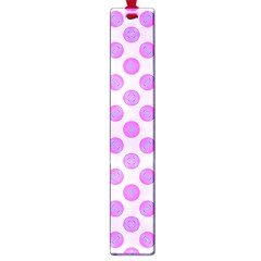 Pastel Pink Mod Circles Large Book Marks