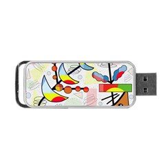 Happy Day Portable Usb Flash (one Side) by Valentinaart