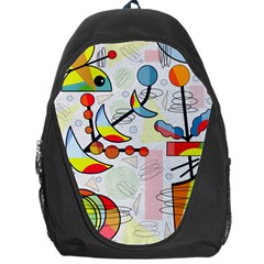 Happy Day Backpack Bag by Valentinaart