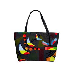 Happy Day 2 Shoulder Handbags by Valentinaart