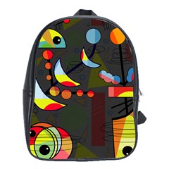 Happy Day 2 School Bags (xl)  by Valentinaart