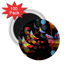 Magical Night  2 25  Magnets (100 Pack)  by Valentinaart