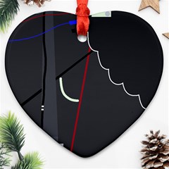 Plug In Ornament (heart)  by Valentinaart