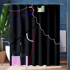 Plug In Shower Curtain 60  X 72  (medium)  by Valentinaart