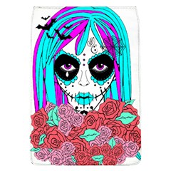 Hippy Chick Sugar Skull Removable Flap Cover (l)