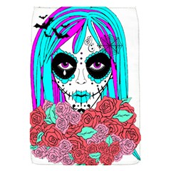 Hippy Chick Sugar Skull Removable Flap Cover (s) by burpdesignsA