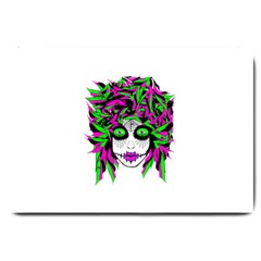 Spidie Lady Sugar Skull Large Doormat 