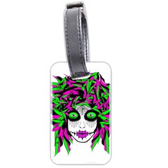 Spidie Lady Sugar Skull Luggage Tags (two Sides)