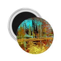 Autumn Landscape Impressionistic Design 2 25  Magnets by digitaldivadesigns