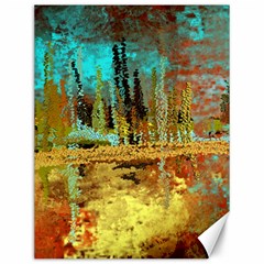 Autumn Landscape Impressionistic Design Canvas 12  X 16   by digitaldivadesigns