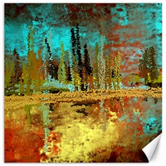 Autumn Landscape Impressionistic Design Canvas 20  X 20   by digitaldivadesigns