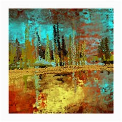 Autumn Landscape Impressionistic Design Medium Glasses Cloth (2-side) by digitaldivadesigns