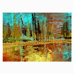 Autumn Landscape Impressionistic Design Large Glasses Cloth by digitaldivadesigns