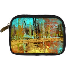 Autumn Landscape Impressionistic Design Digital Camera Cases by digitaldivadesigns