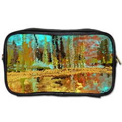 Autumn Landscape Impressionistic Design Toiletries Bags by digitaldivadesigns