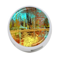 Autumn Landscape Impressionistic Design 4-port Usb Hub (two Sides)  by digitaldivadesigns