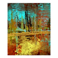 Autumn Landscape Impressionistic Design Shower Curtain 60  X 72  (medium)  by digitaldivadesigns