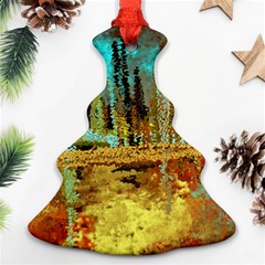 Autumn Landscape Impressionistic Design Ornament (christmas Tree) by digitaldivadesigns