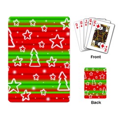 Christmas pattern Playing Card