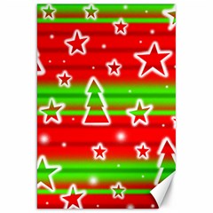 Christmas pattern Canvas 20  x 30  