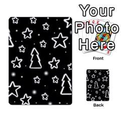 Black And White Xmas Multi-purpose Cards (rectangle)  by Valentinaart