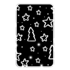 Black And White Xmas Memory Card Reader by Valentinaart