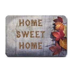 Fall Leaves Small Door Mat by PhotoThisxyz