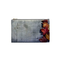 Fall Leaves Cosmetic Bag (small)  by PhotoThisxyz