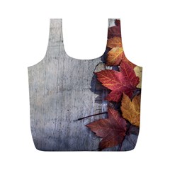 Fall Leaves Reusable Bag (m) by PhotoThisxyz