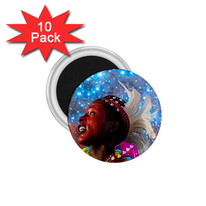 African Star Dreamer 1.75  Magnets (10 pack) 