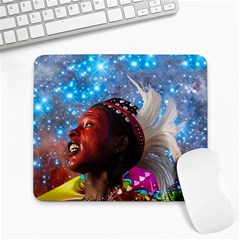 African Star Dreamer Large Mousepads by icarusismartdesigns