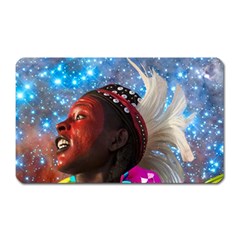 African Star Dreamer Magnet (rectangular) by icarusismartdesigns