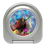 African Star Dreamer Travel Alarm Clocks Front