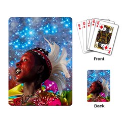 African Star Dreamer Playing Card by icarusismartdesigns