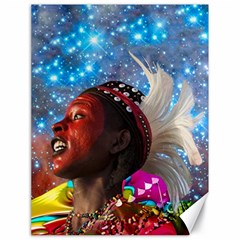 African Star Dreamer Canvas 18  X 24   by icarusismartdesigns