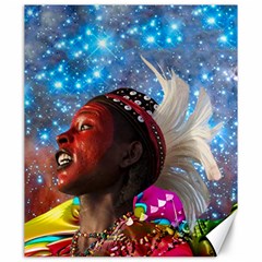 African Star Dreamer Canvas 20  X 24   by icarusismartdesigns