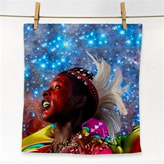 African Star Dreamer Face Towel by icarusismartdesigns