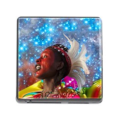 African Star Dreamer Memory Card Reader (square) by icarusismartdesigns