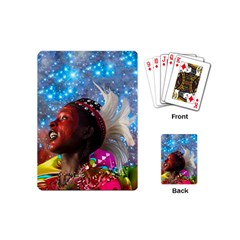 African Star Dreamer Playing Cards (mini)  by icarusismartdesigns