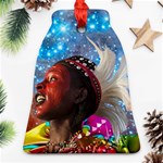 African Star Dreamer Bell Ornament (2 Sides) Front